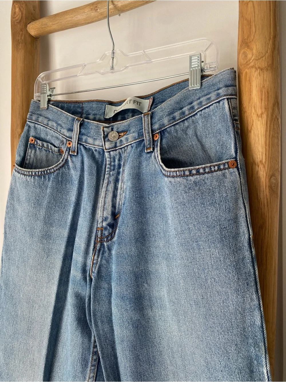 Levis Jeans Mens 30x30 Blue Comfort Fit 560 Relaxed Tapered Denim Baggy Skater